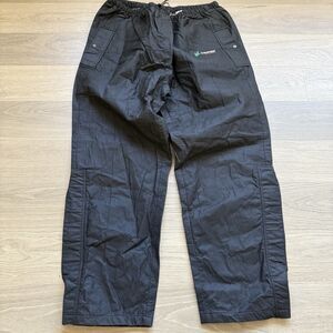 Frogg Toggs Pant Men XXL Black Signature Bull Frogg Weather Proof Lightweight